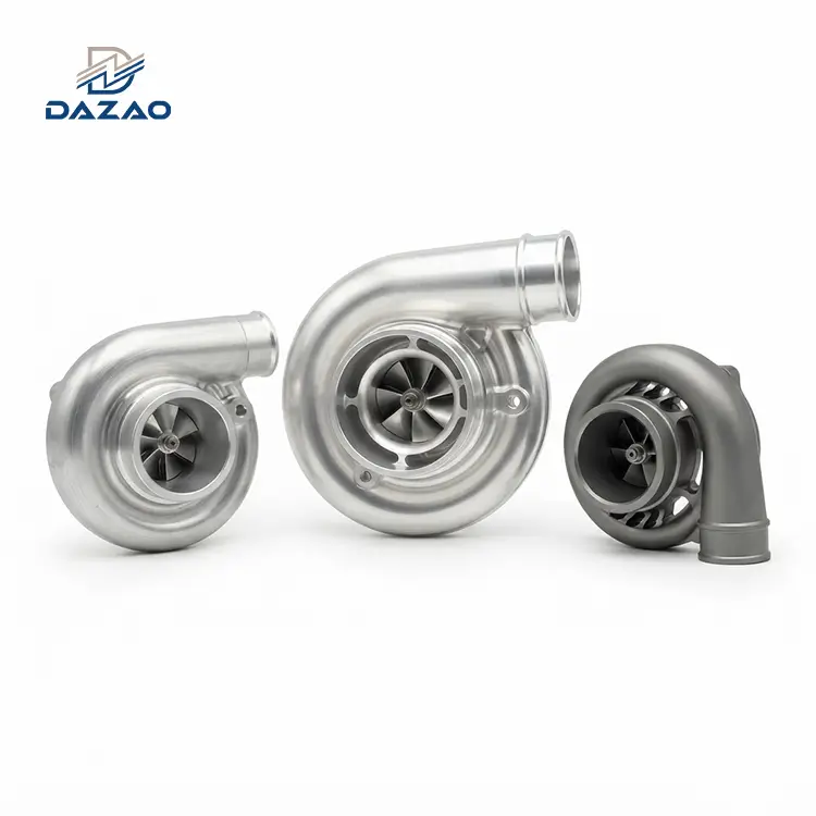 Tithíocht Comhbhrúiteoir Turbo Alúmanam Billet 5 Ais Seirbhís Milling CNC